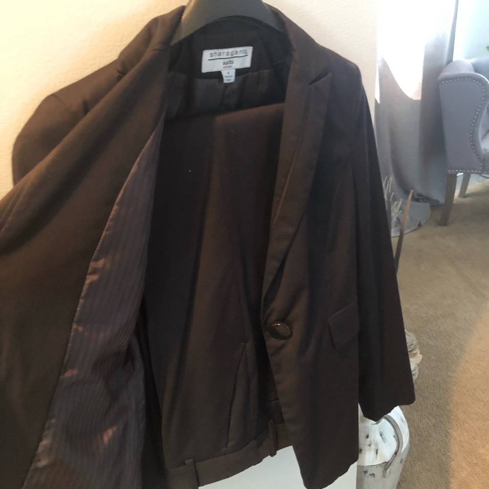 2 piece pants suit